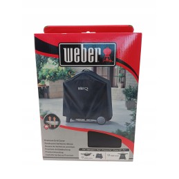 Weber 7184 vandeniui atsparus dangtelis q premium dujinėms kepsninėms 112 x 64 cm