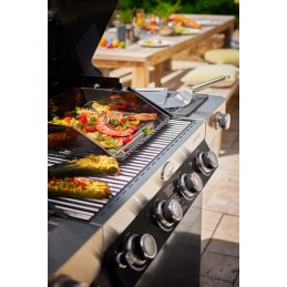 Rösle plancha grill plate, high quality cast iron grill plate