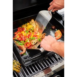 Rösle plancha grill plate, high quality cast iron grill plate