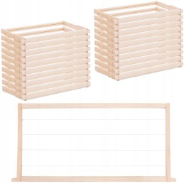 Langstroth bičių avilio rėmas, pušis, laidinis, 232 mm, 20 vnt