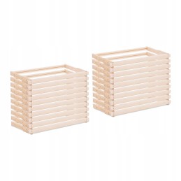 Langstroth bičių avilio rėmas, pušis, laidinis, 232 mm, 20 vnt
