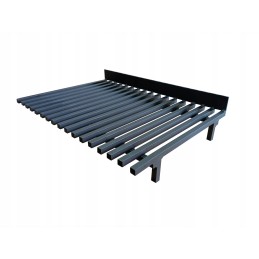 Židinys/židinio grotelės ant kojelių su dekoratyvine briauna