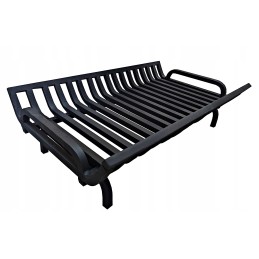 Židinys/židinio grotelės ant kojelių su dekoratyvine briauna