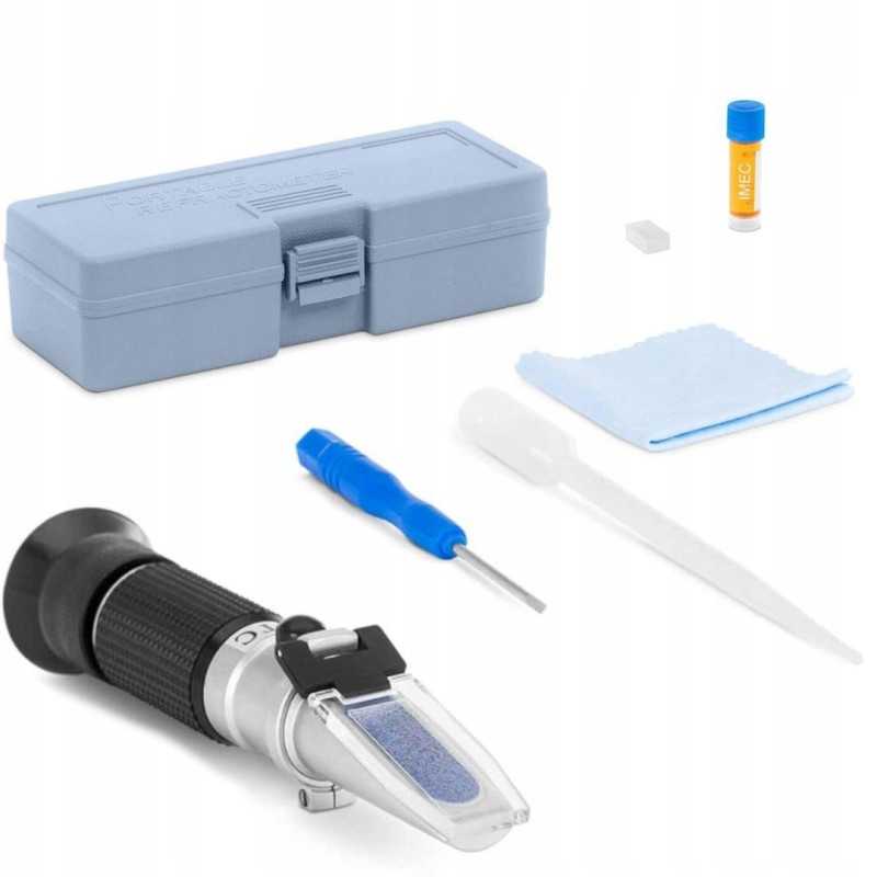 Refraktometras - matuoklis cukraus vandenyje meduje matavimui 0-5 tikslumu