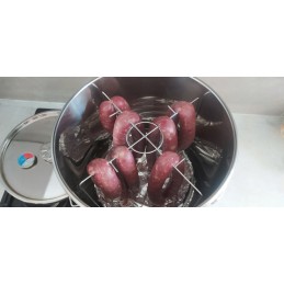 Rūkykla puode 18l 330115 namų krosnelei iki 5kg apkrovos