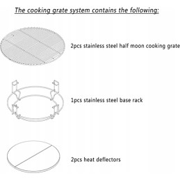 Onlyfire GCG 8552 grilio kepimo sistemos grotelės