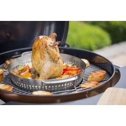 BBQ paukštienos stovas, GBS sistema, weber 8838