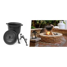 ⭐⭐medžioklinis katilas skrudintam ketiniam puodui 8l⭐⭐