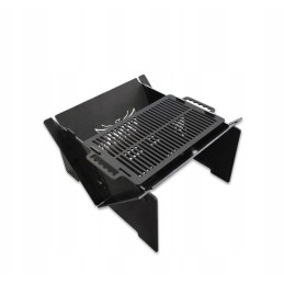 Vulkano grilio grotelės virš židinio