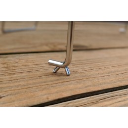 Antro lygio grotelės, nerūdijantis plienas