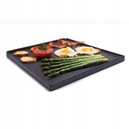 Dvipusė antspaudo karūna keptuvė karaliaus ketaus plokštė