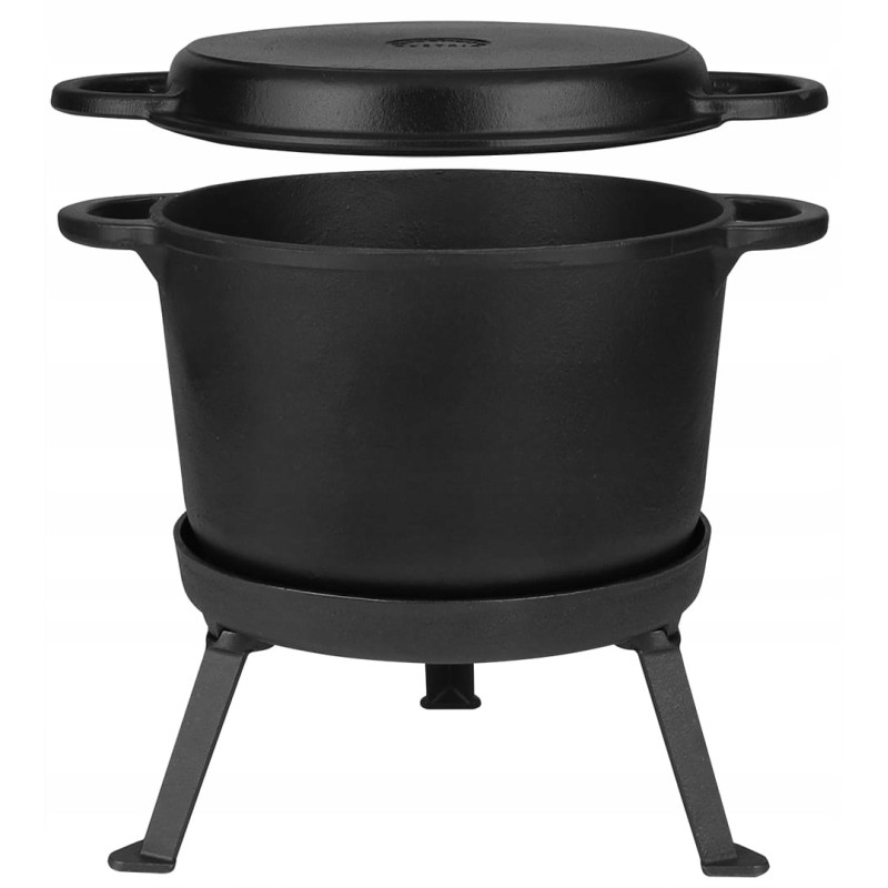 Medžioklės katilas kepsniams 15l ketaus MK605 Rossner grilis