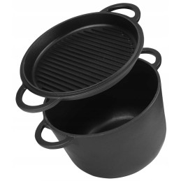 Medžioklės katilas kepsniams 15l ketaus MK605 Rossner grilis