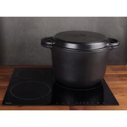 Medžioklės katilas kepsniams 15l ketaus MK605 Rossner grilis