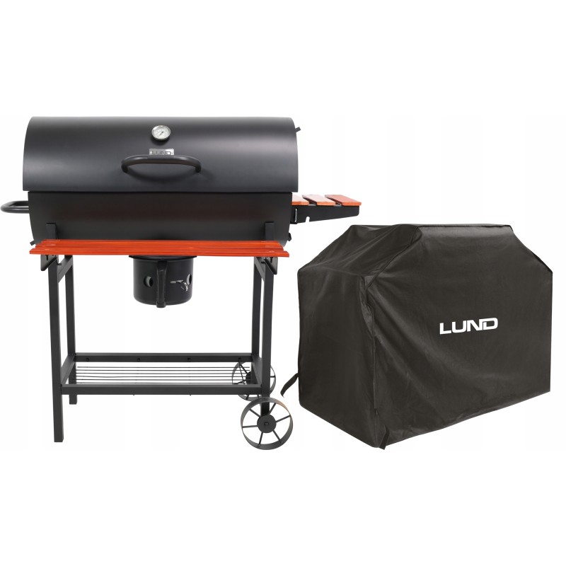 Grilis anglimis su dangteliu, grotelės 71x34,5cm + dangtis