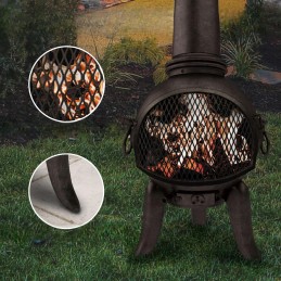 Sodo židinys, ketaus židinys sodui