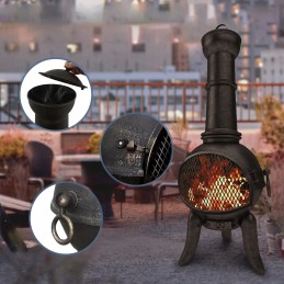 Sodo židinys, ketaus židinys sodui