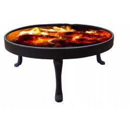 Sodo židinys pagamintas tik iš ketaus.