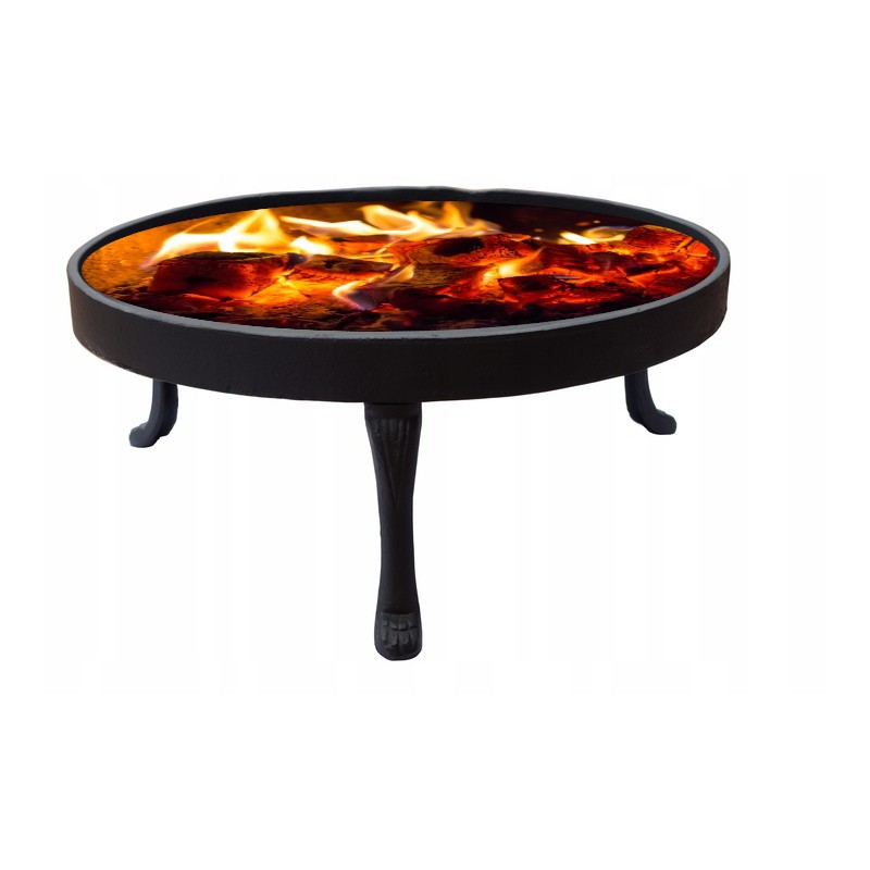 Sodo židinys pagamintas tik iš ketaus.