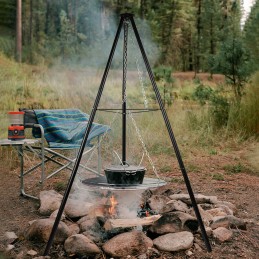 ✅Curron pakabinamas trikojis ugnies duobė triplebbq gm10000