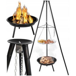 ✅Curron pakabinamas trikojis ugnies duobė triplebbq gm10000