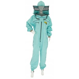 Bitininkystės kostiumas su kepure, turkis (spalvos linija), xxxl