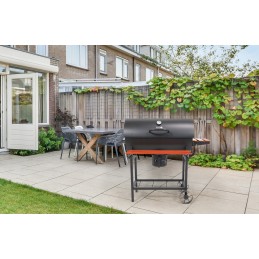 Grilis anglimis su dangteliu, grotelės 71x34,5cm + dangtis