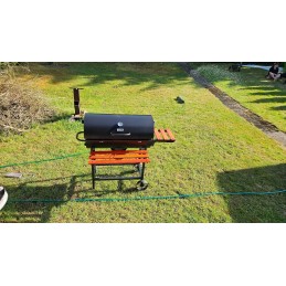 Grilis anglimis su dangteliu, grotelės 71x34,5cm + dangtis