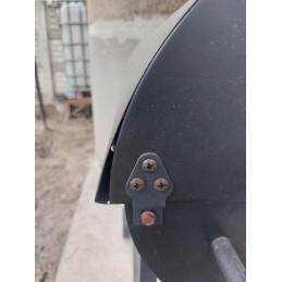 Grilis anglimis su dangteliu, grotelės 71x34,5cm + dangtis