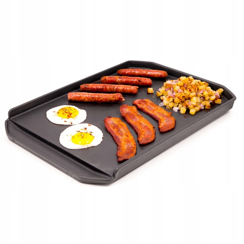 Ketaus kepsnys karališkasis grilis plancha 45 cm ketaus grilio plokštė 11342