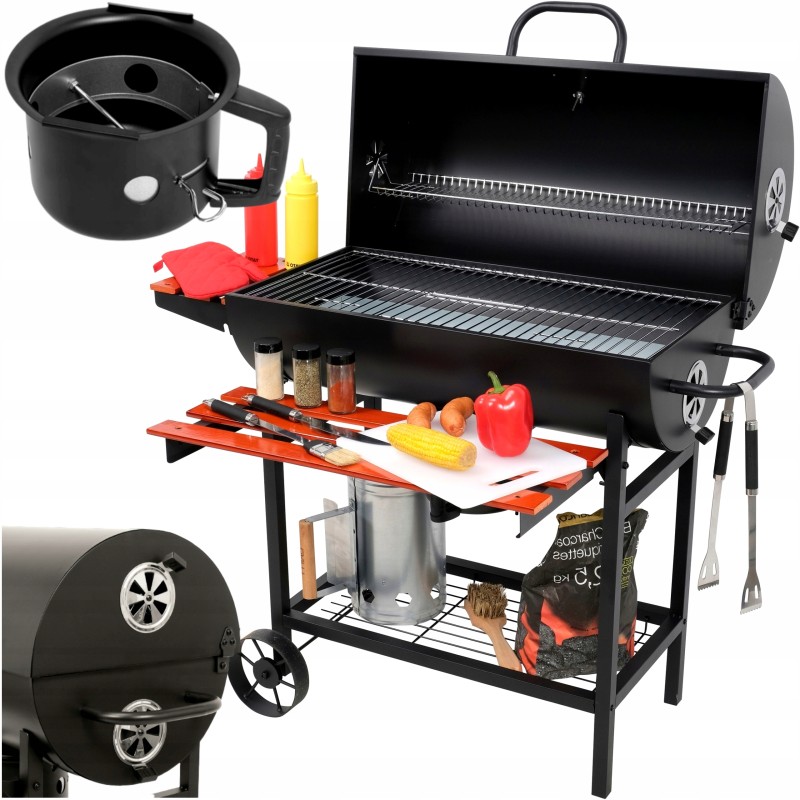 Lund anglies grilis su dangteliu, grotelės 71 x 34,5 cm