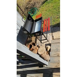 Lund anglies grilis su dangteliu, grotelės 71 x 34,5 cm