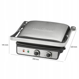 Elektrinis grilis profi cook vnt kg 1029 2000 in
