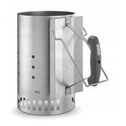 Didelis Weber briketinis apšvietimo kaminas