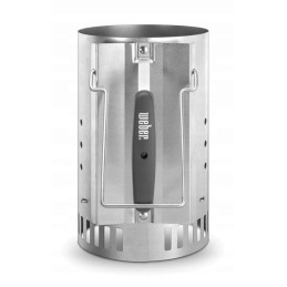 Didelis Weber briketinis apšvietimo kaminas