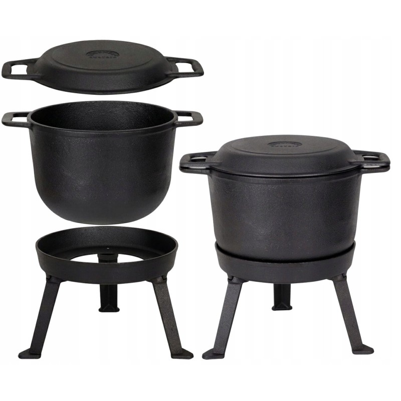 Ketaus medžioklinis katilas 15l 3in1 MK605