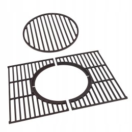 Tepro toronto ketaus grotelės, juodos, ø 30 cm