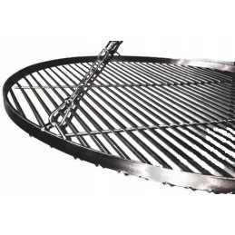 Trikojis grotelės, nerūdijančio plieno, apvalios pakabinamos grotelės, skersmuo 70 cm