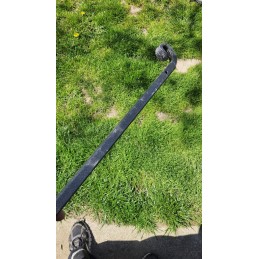 Trikojis grotelės, nerūdijančio plieno, apvalios pakabinamos grotelės, skersmuo 70 cm