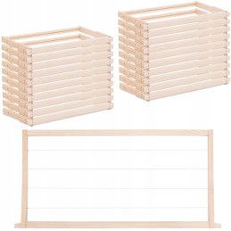 Langstroth bičių avilio rėmas, pušis, laidinis, 232 mm, 20 vnt