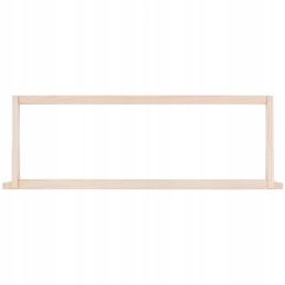 Langstroth rėmai - mazgo griovelis - pušis - aukštis 159 mm - 10 vnt.