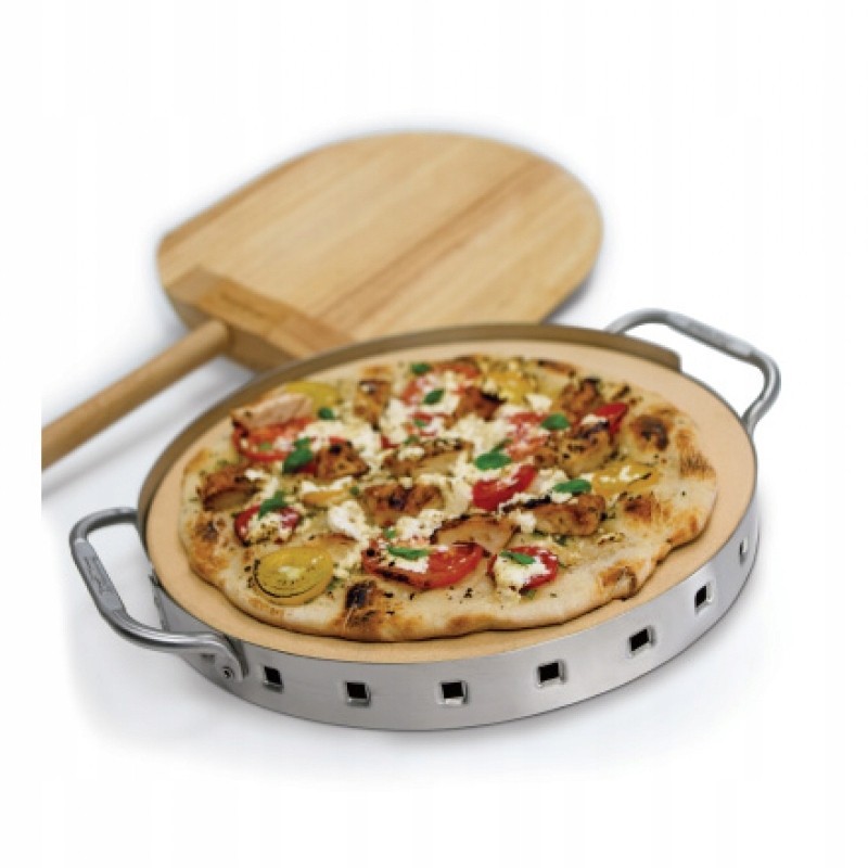 Broil King picos rinkinys, mentelė, akmuo, metalinis picos žiedas