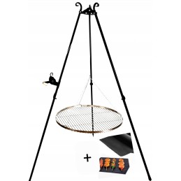 Jie neturi antikorozinės dangos, tokios kaip chromas, nikelis ar cinkas, kurios gali patekti į maistą iš kepsninės ir kelti pavo