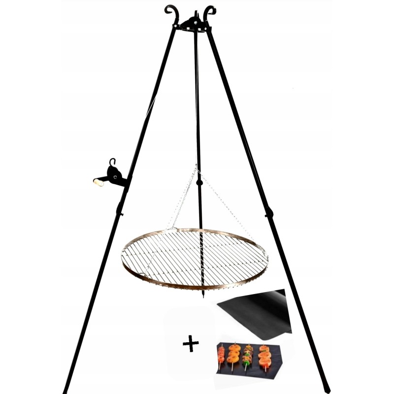 Jie neturi antikorozinės dangos, tokios kaip chromas, nikelis ar cinkas, kurios gali patekti į maistą iš kepsninės ir kelti pavo