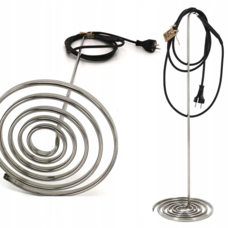 Spiralė medaus dekristalizacijai 75w kibirėliuose