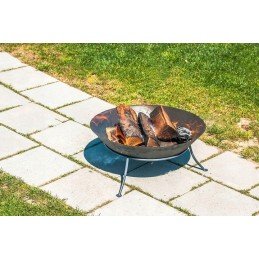 ⭐⭐Tvirtas ketaus sodo židinys laužui 60 cm⭐⭐