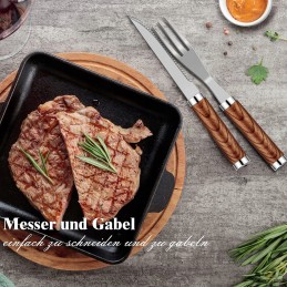 Grilio priedų rinkinys lagamine, 38 vnt