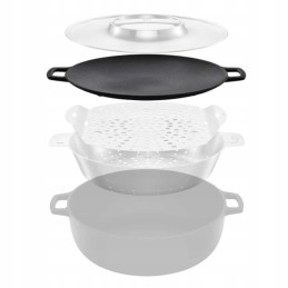 Ketaus grilio virėjo lėkštė