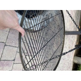 Nerūdijančio plieno apvalios pakabinamos grotelės 70