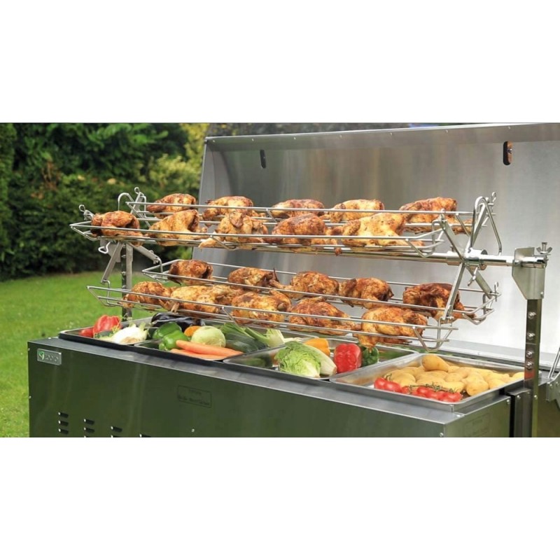 Mėsos grotelės Tepro Columbus griliui 26x132x22